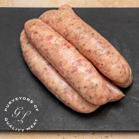 Homemade Free Range Sausages